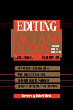 portada Editing Fact and Fiction: A Concise Guide to Book Editing (in English)