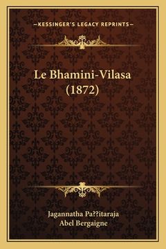 portada Le Bhamini-Vilasa (1872) (in French)