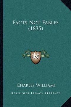 portada facts not fables (1835) (en Inglés)