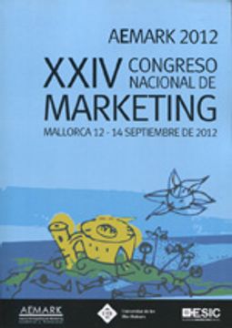 portada Aemark 2012. XXIV Congreso Nacional De Marketing. Mallorca 12-14 Sepriembre 2012 (Libros profesionales)