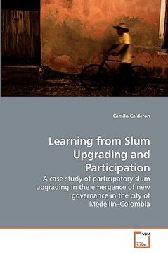 portada learning from slum upgrading and participation (en Inglés)