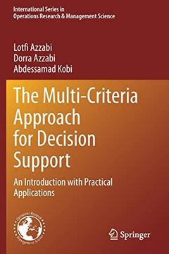 portada The Multi-Criteria Approach for Decision Support: An Introduction with Practical Applications (in English)