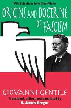 portada origins and doctrine of fascism: with selections from other works (en Inglés)