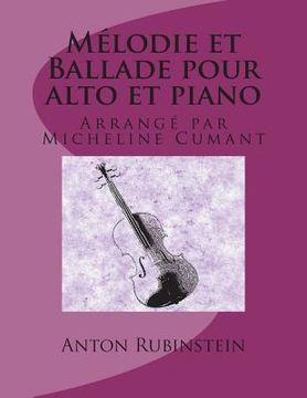 Melodie et Ballade pour alto et piano (in French)