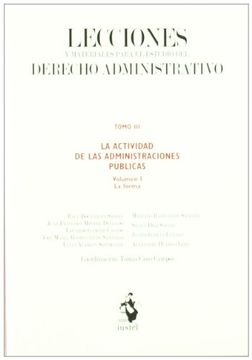 portada Actividad de las Administraciones Publicas Tomo iii Vol. I