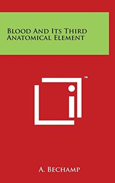 portada Blood and Its Third Anatomical Element