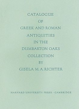 portada catalogue of greek and roman antiquities in the dumbarton oaks collection (en Inglés)