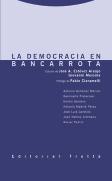portada La Democracia en Bancarrota (in Spanish)