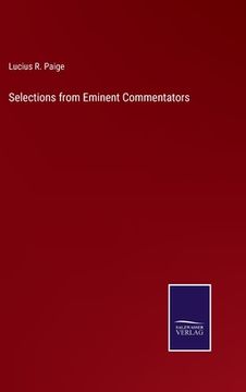 portada Selections from Eminent Commentators (en Inglés)