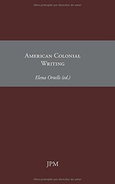 portada American Colonial Writing (Essays)