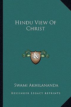 portada hindu view of christ (en Inglés)