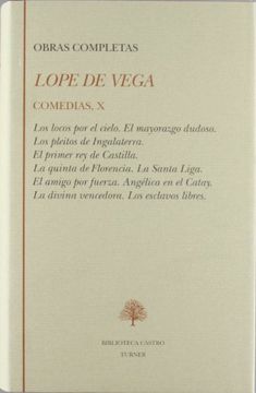 portada Lope de Vega. comedias X (in Spanish)
