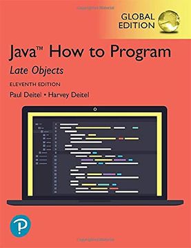 portada Java how to Program, Late Objects, Global Edition (in English)