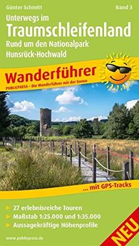 portada Wanderfhrer Unterwegs im Traumschleifenland 03 Rund um den Nationalpark Hunsrckhochwald (en Alemán)