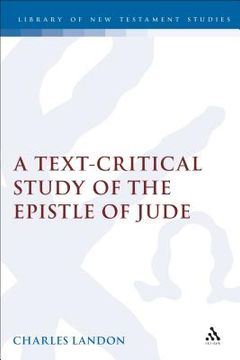portada text-critical study of the epistle of jude (en Inglés)