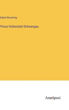 portada Prince Hohenstiel-Schwangau (en Inglés)