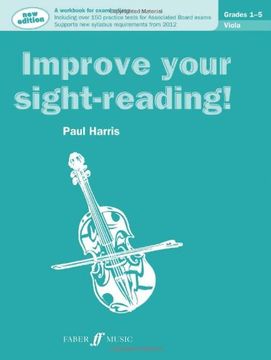 portada Improve Your Sight-Reading! Viola, Grade 1-5: A Workbook for Examinations (en Inglés)