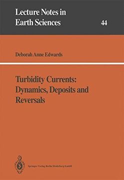 portada turbidity currents: dynamics, deposits and reversals (en Inglés)