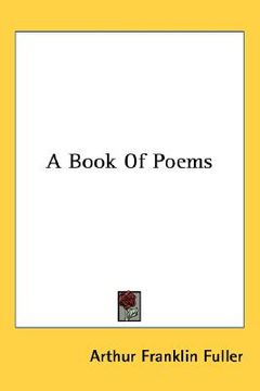 portada a book of poems (in English)