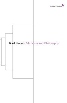 portada Marxism and Philosophy (Radical Thinkers) (en Inglés)