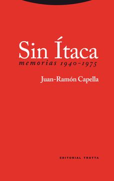 portada Sin Itaca Memorias 1940-1975