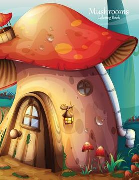 portada Mushrooms Coloring Book 1 (en Inglés)