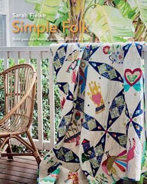 portada Simple Folk Quilt Pattern with instructional videos
