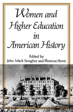 portada women and higher education in american history (en Inglés)
