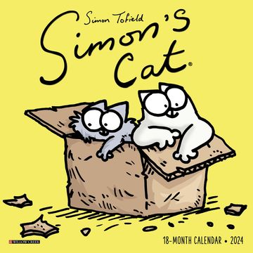 portada Simon's cat 2024 Calendar (en Inglés)