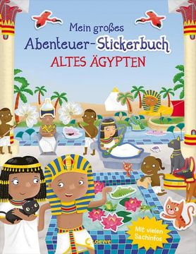 portada Mein Großes Abenteuer-Stickerbuch - Altes Ägypten (en Alemán)