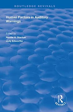 portada Human Factors in Auditory Warnings