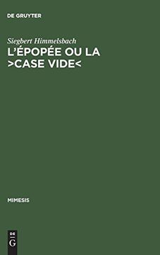 portada L'épopée ou la >Case Vide< (en Francés)