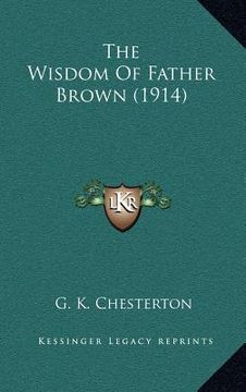 portada the wisdom of father brown (1914) (in English)