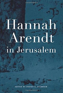 portada Hannah Arendt in Jerusalem (en Inglés)