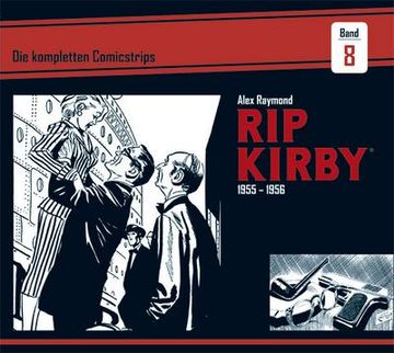 portada Rip Kirby: Die Kompletten Comicstrips / Band 8 1955 - 1956 (en Alemán)