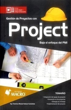 portada Gestion de Proyectos con Project Bajo el Enfoque Pmi. Salazar (in Spanish)