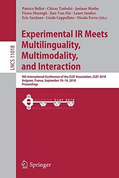 portada Experimental ir Meets Multilinguality, Multimodality, and Interaction: 9th International Conference of the Clef Association, Clef 2018, Avignon,. (Lecture Notes in Computer Science) (in English)