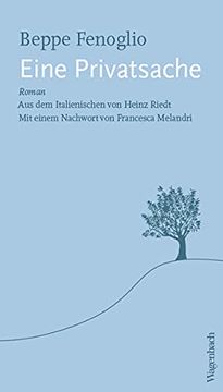 portada Eine Privatsache: Mit Einem Nachwort von Francesca Melandri (Quartbuch) (en Alemán)