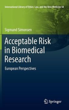 portada acceptable risk in biomedical research