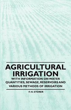 portada agricultural irrigation - with information on water quantities, sewage, reservoirs and various methods of irrigation