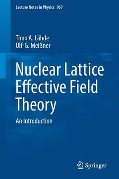 portada Nuclear Lattice Effective Field Theory: An Introduction (en Inglés)