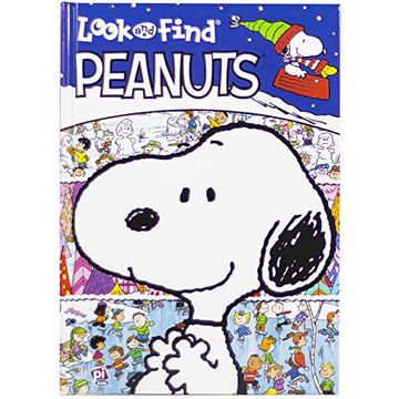 portada Peanuts - Charlie Brown Christmas Look and Find - pi Kids (en Inglés)