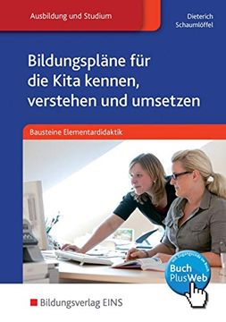 portada Bildungspläne für Kita Kennen, Verstehen und Umsetzen(Bildungsverlag Eins Gmbh) (en Alemán)