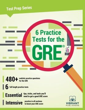 portada 6 Practice Tests for the GRE (Test Prep Series) (Volume 4)