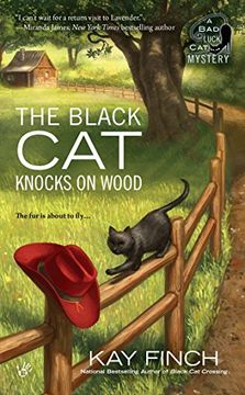 portada The Black cat Knocks on Wood (a bad Luck cat Mystery) (en Inglés)