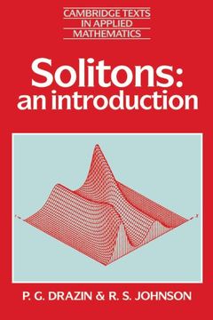 portada Solitons 2nd Edition Paperback: An Introduction (Cambridge Texts in Applied Mathematics) (en Inglés)