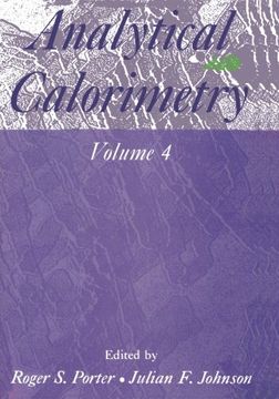 portada Analytical Calorimetry: Volume 4