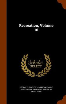 portada Recreation, Volume 16