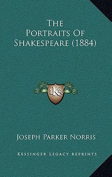 portada the portraits of shakespeare (1884)