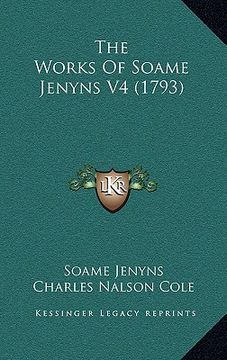 portada the works of soame jenyns v4 (1793) (en Inglés)